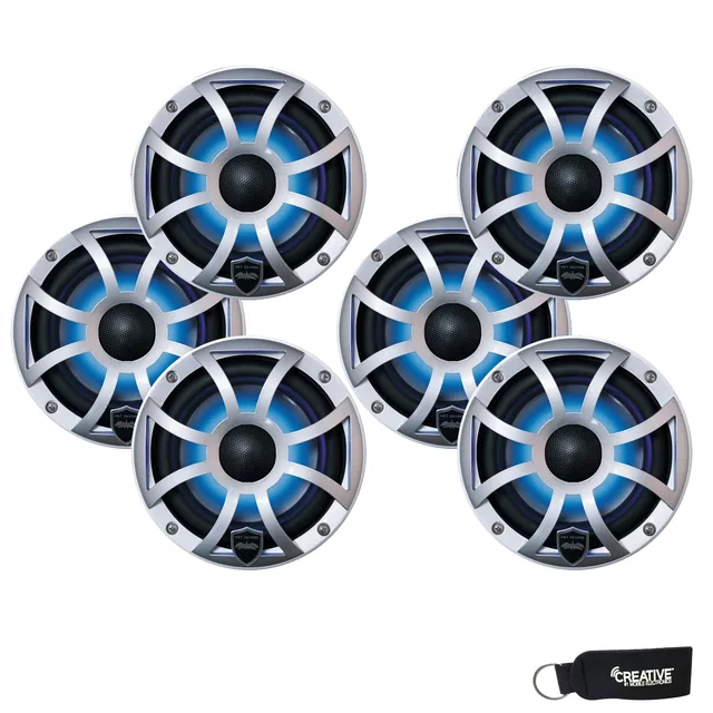Grille 6.5 inch led silver