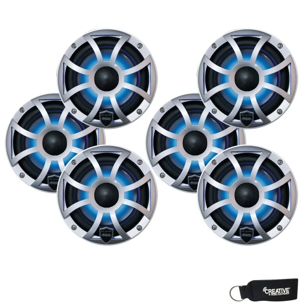Grille 6.5 inch led silver
