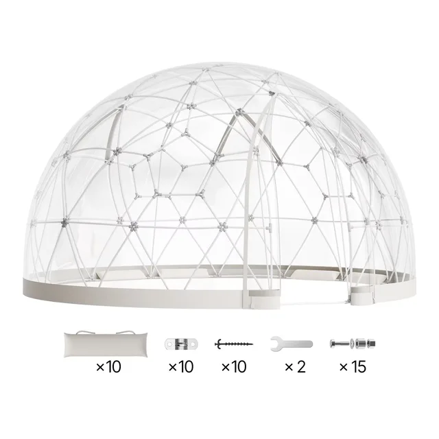 Dome Tent 9.5 ft 10-14 people 6.8 feet