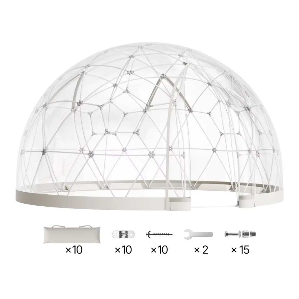 Dome Tent 9.5 ft 10-14 people 6.8 feet