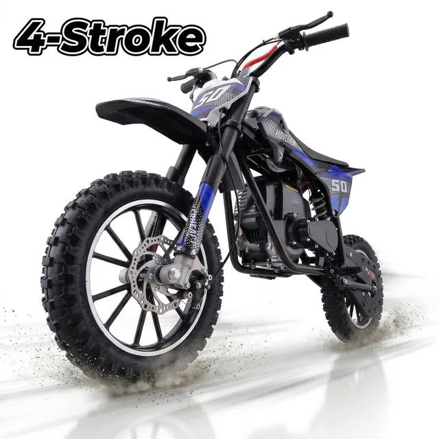 Dirt Bike 165 lbs orange blue