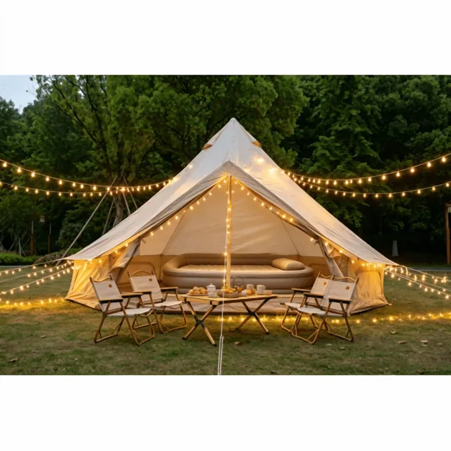 Bell Tent 9.8ft 3-4 people waterproof