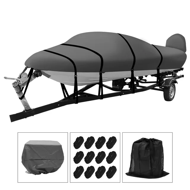 Boat Cover 17-19ft 96" gray