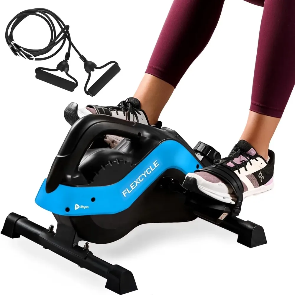 Under Desk portable blue adjustable