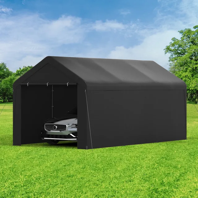 Carport 10' 20' black