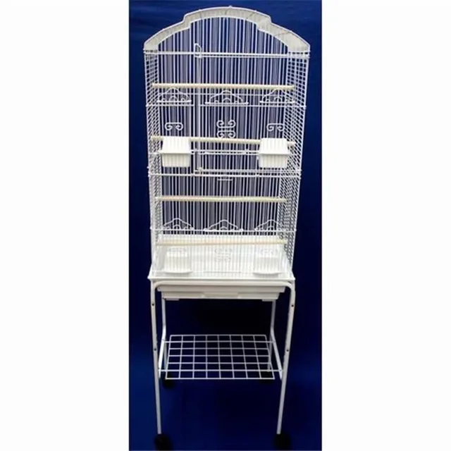 Bird Cage white 0.38" 35.5"