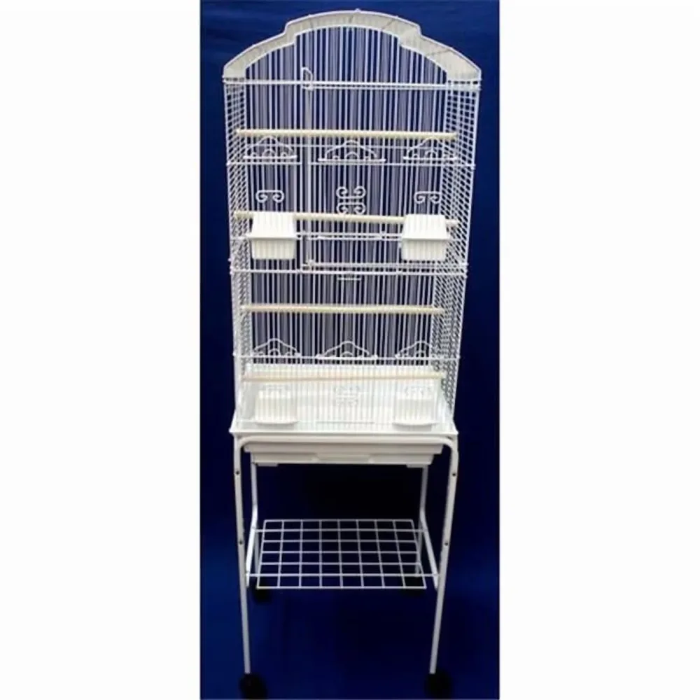 Bird Cage white 0.38" 35.5"