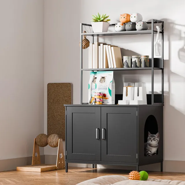 Cat Litter black 30.3 inches 21.2 inches