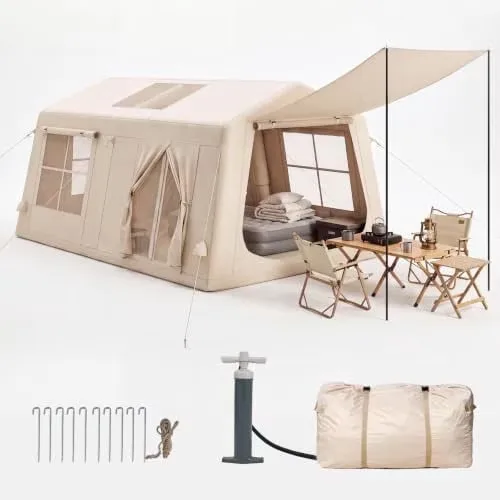 Inflatable Tent 10person waterproof 9 ft