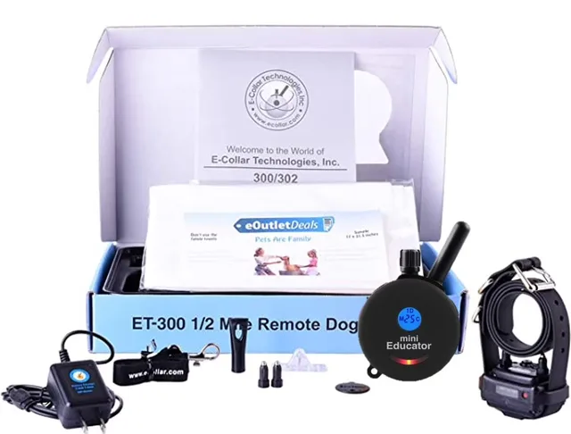 Training Collar waterproof black 2.4 ounce
