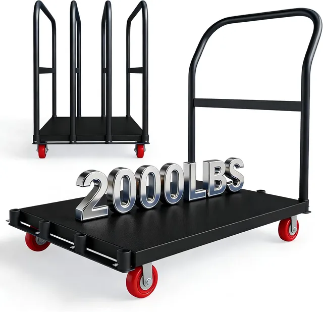 Cart 2000lbs 5" folding