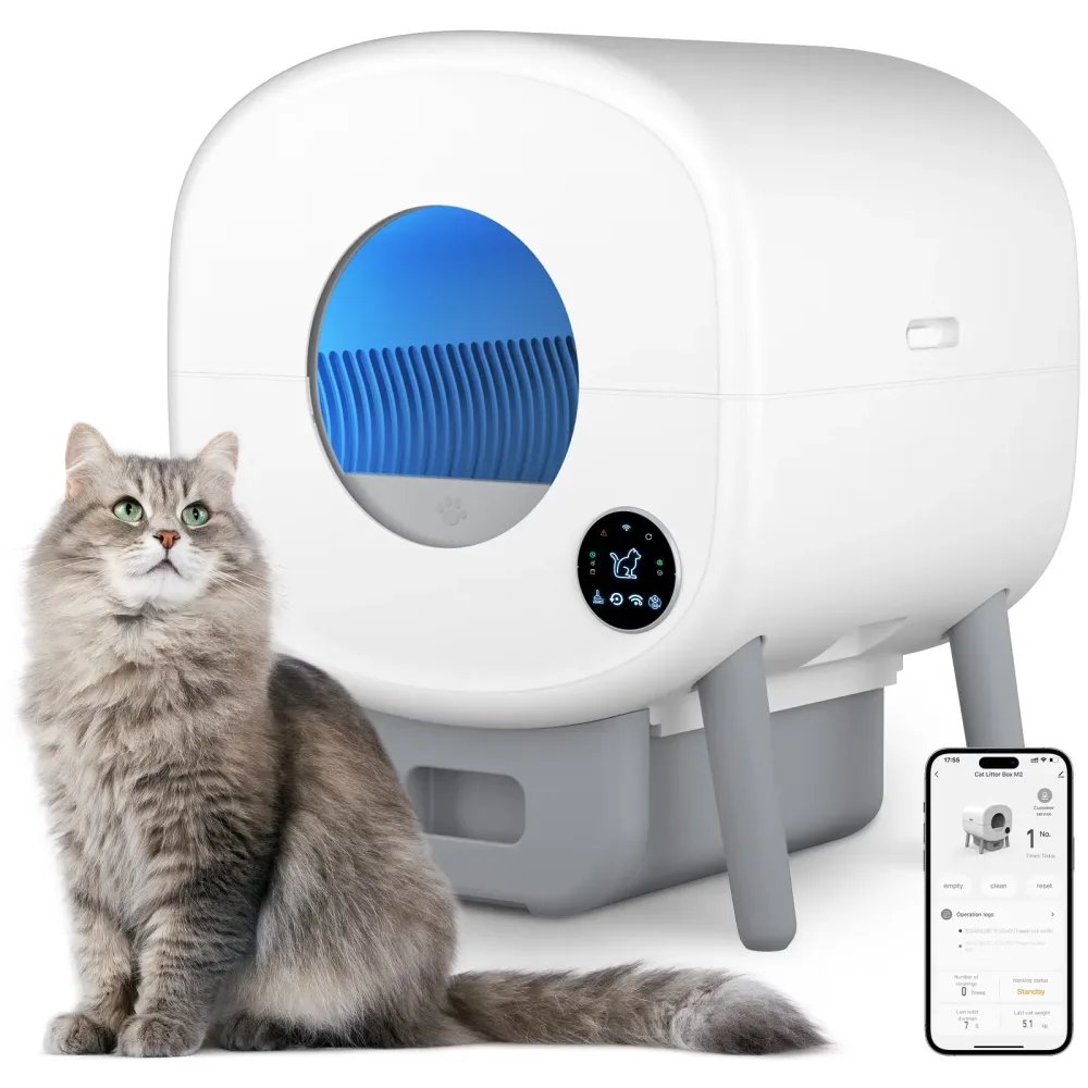 Cat Litter white grey