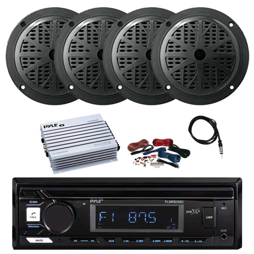 Marine Audio 6.5' 120 watt bluetooth