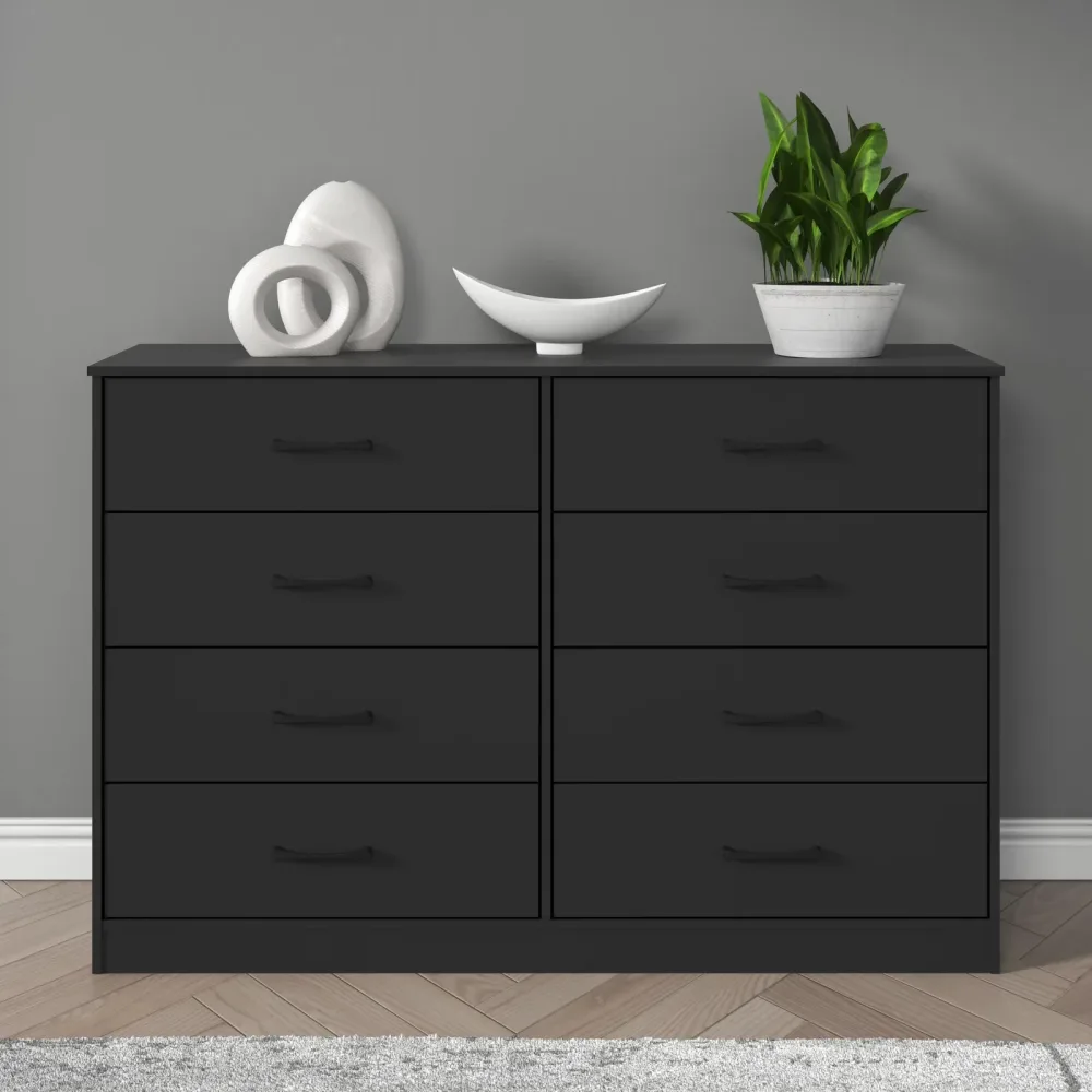 Bedroom Furniture 53" black 53.75w
