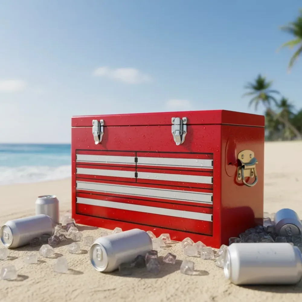 Beverage Cooler insulated portable locking