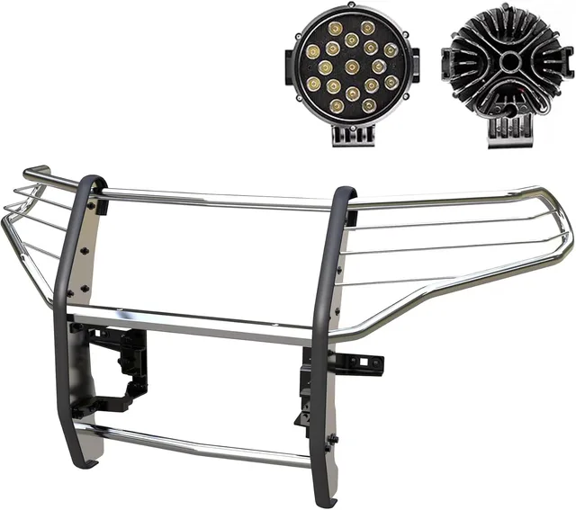 Grille Guard 7.0" led black