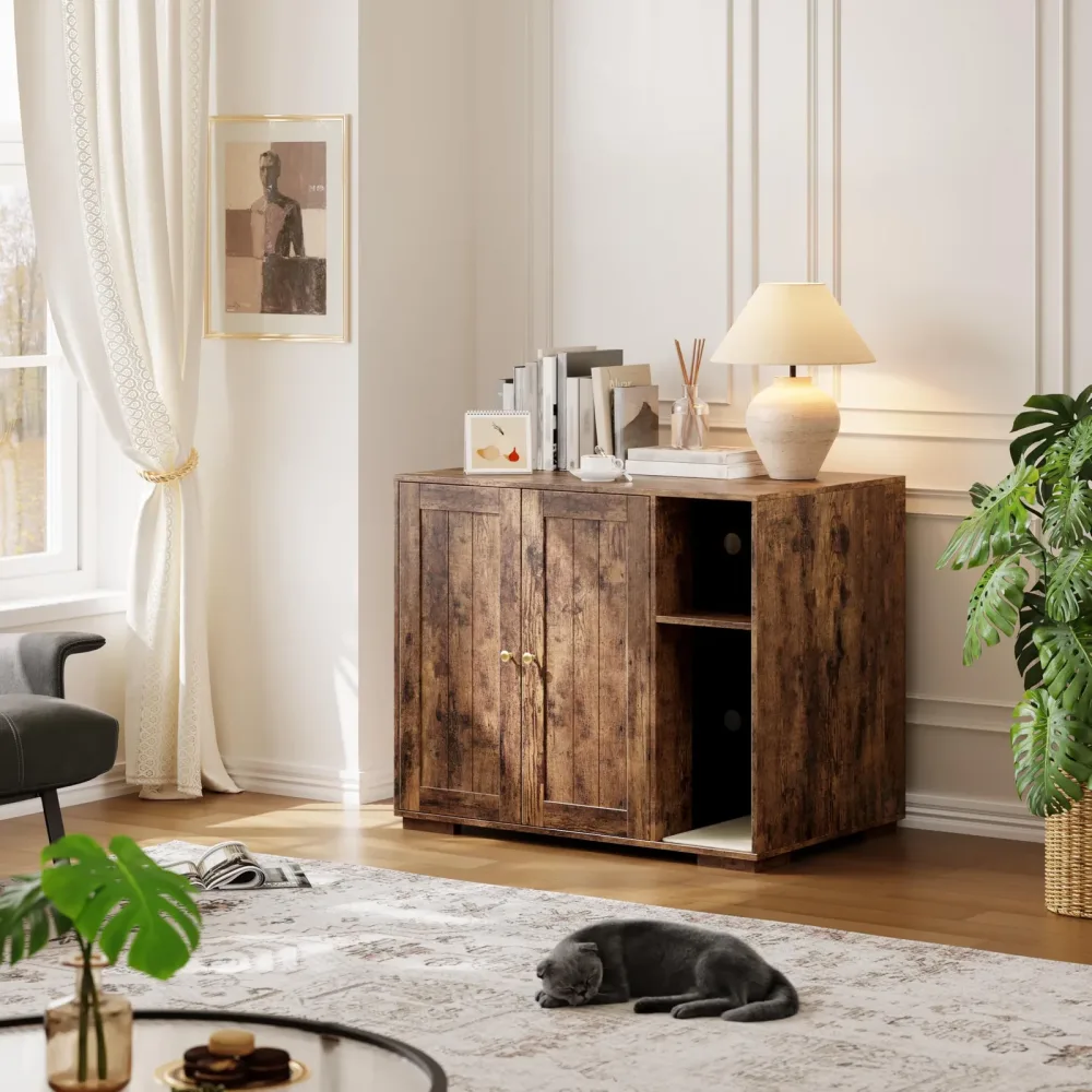 Litter Box brown heavy-duty adjustable