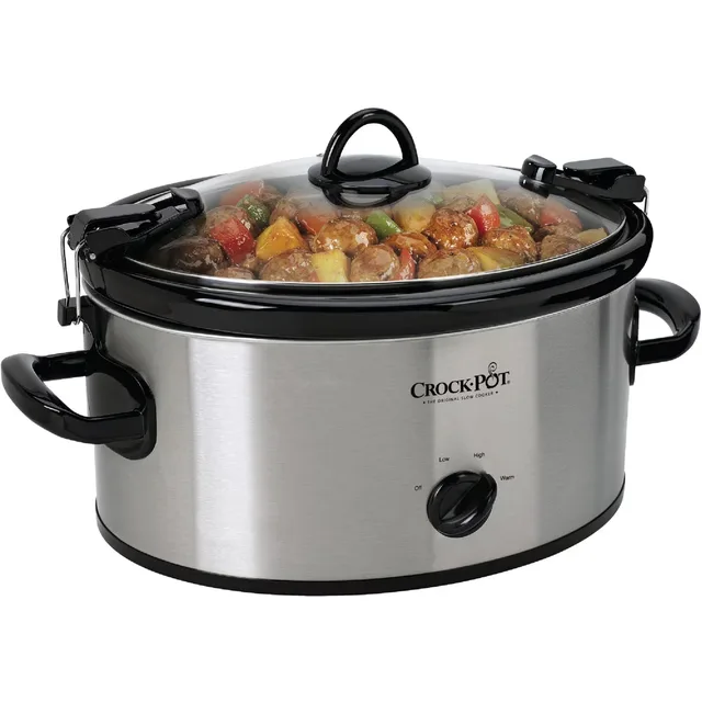 Multicookers 6 quart locking silver