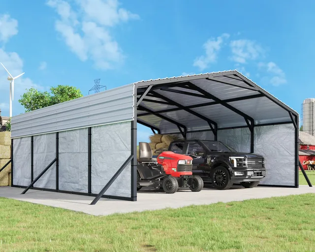 Metal Carport waterproof heavy-duty