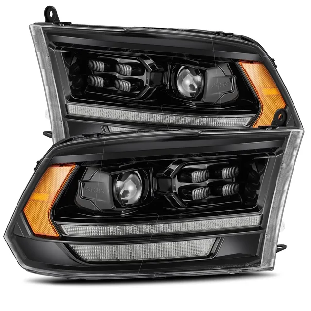 Truck led black white