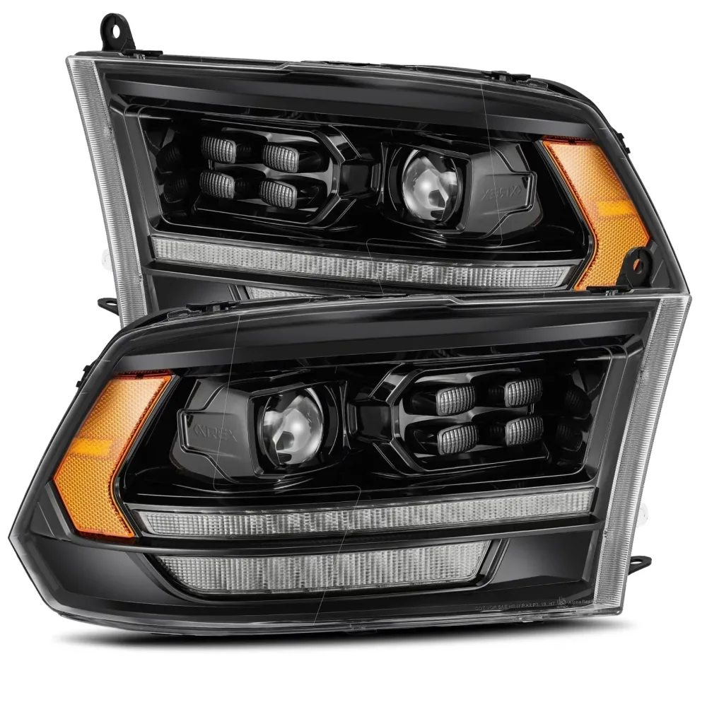 Truck led black white