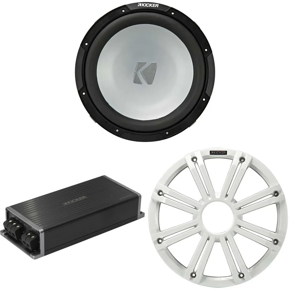 Subwoofer Audio 12" white 30cm