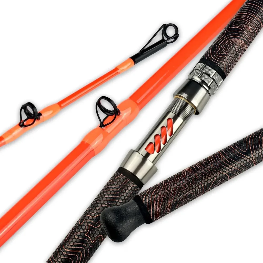 Fishing Rod 7' black orange