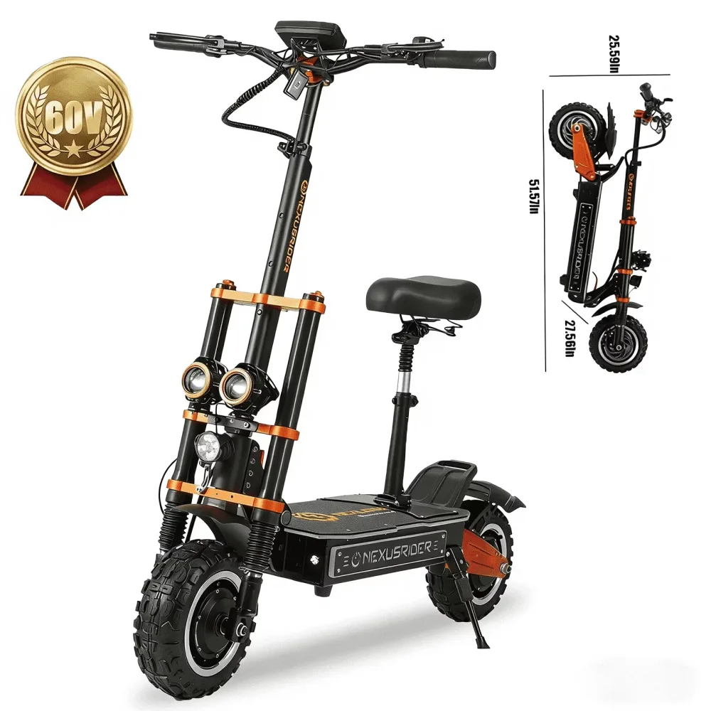 Electric Scooter 6000w 60v 11"