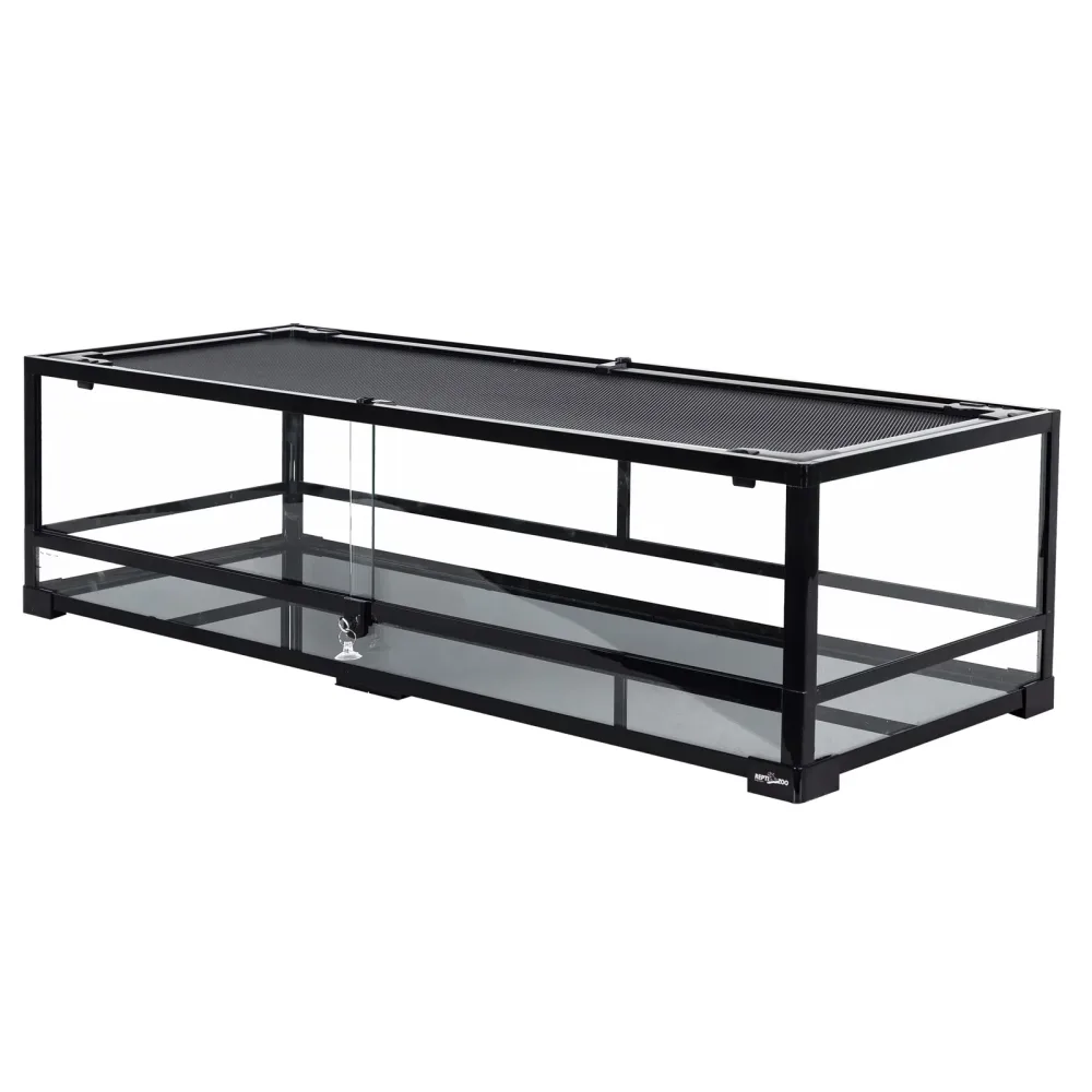 Reptile Glass 47 gallon black