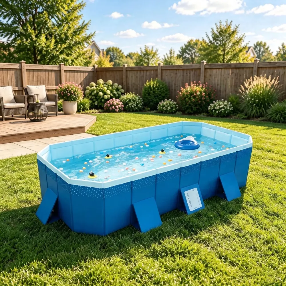 Swimming Pool 10 ft 500 gallon foldable