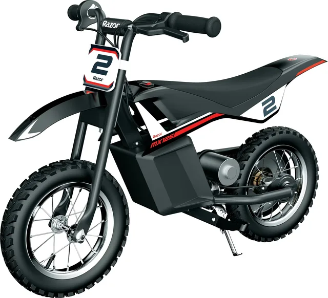 Dirt Bike black 12v 110 lb