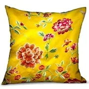 Throw Pillow 18 in yellow 18"