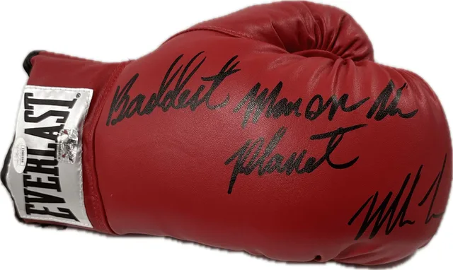 Leather Boxing red