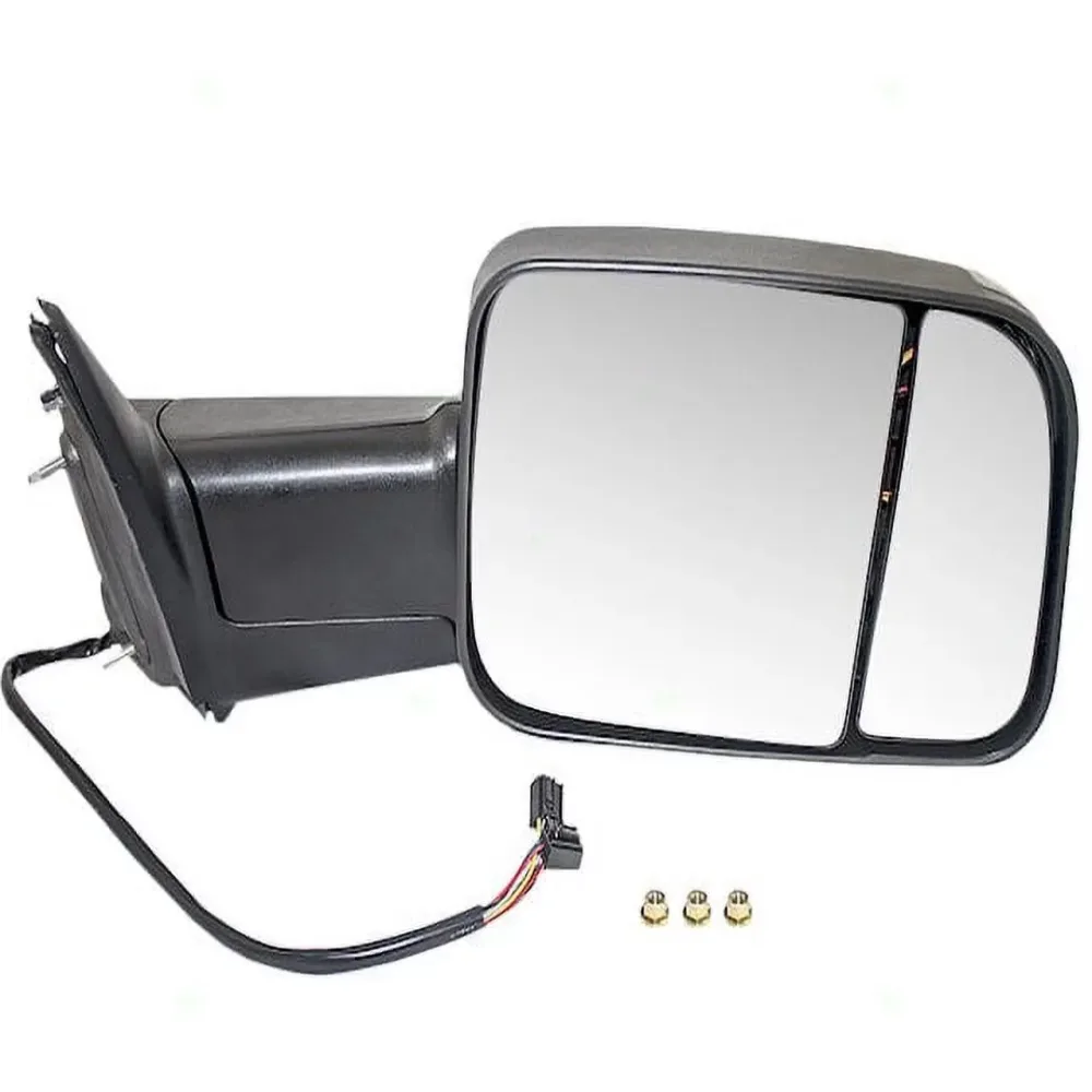 Towing Mirror folding black