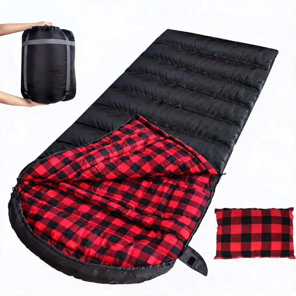 Sleeping Bag black 35.43 inches waterproof