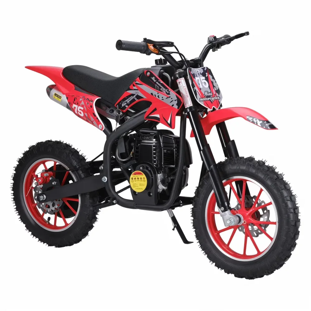 Motorcycle red 10 inch 120cm