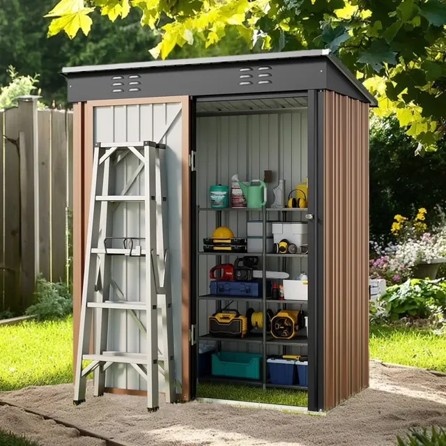 Storage Shed 5' 3' weatherproof