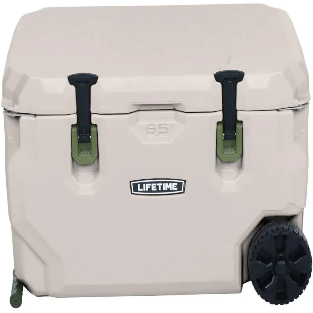 Cooler 65 quart blue insulated