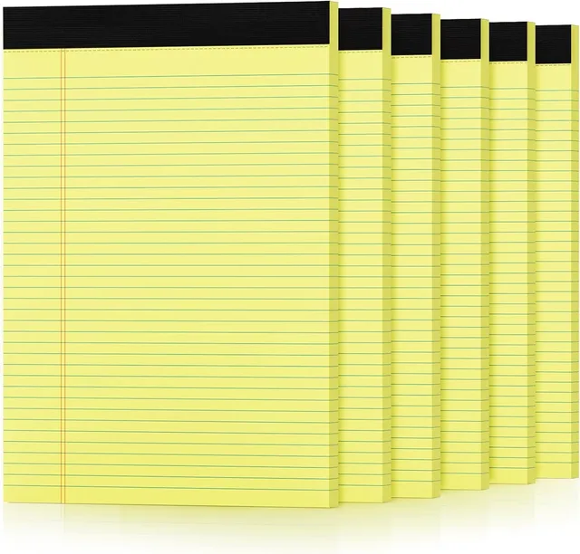 Legal Pads 30 pack yellow 11 inch
