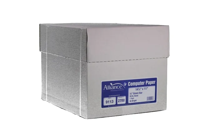 Continuous Paper 20lb green 2"