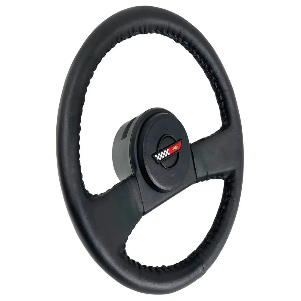 Steering Wheel 14 inch black 14"