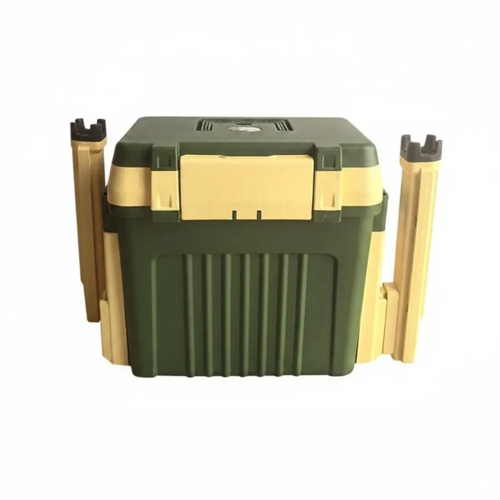 Storage Box locking green 35 cm