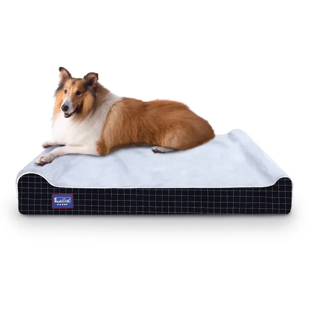Dog Bed waterproof gray black