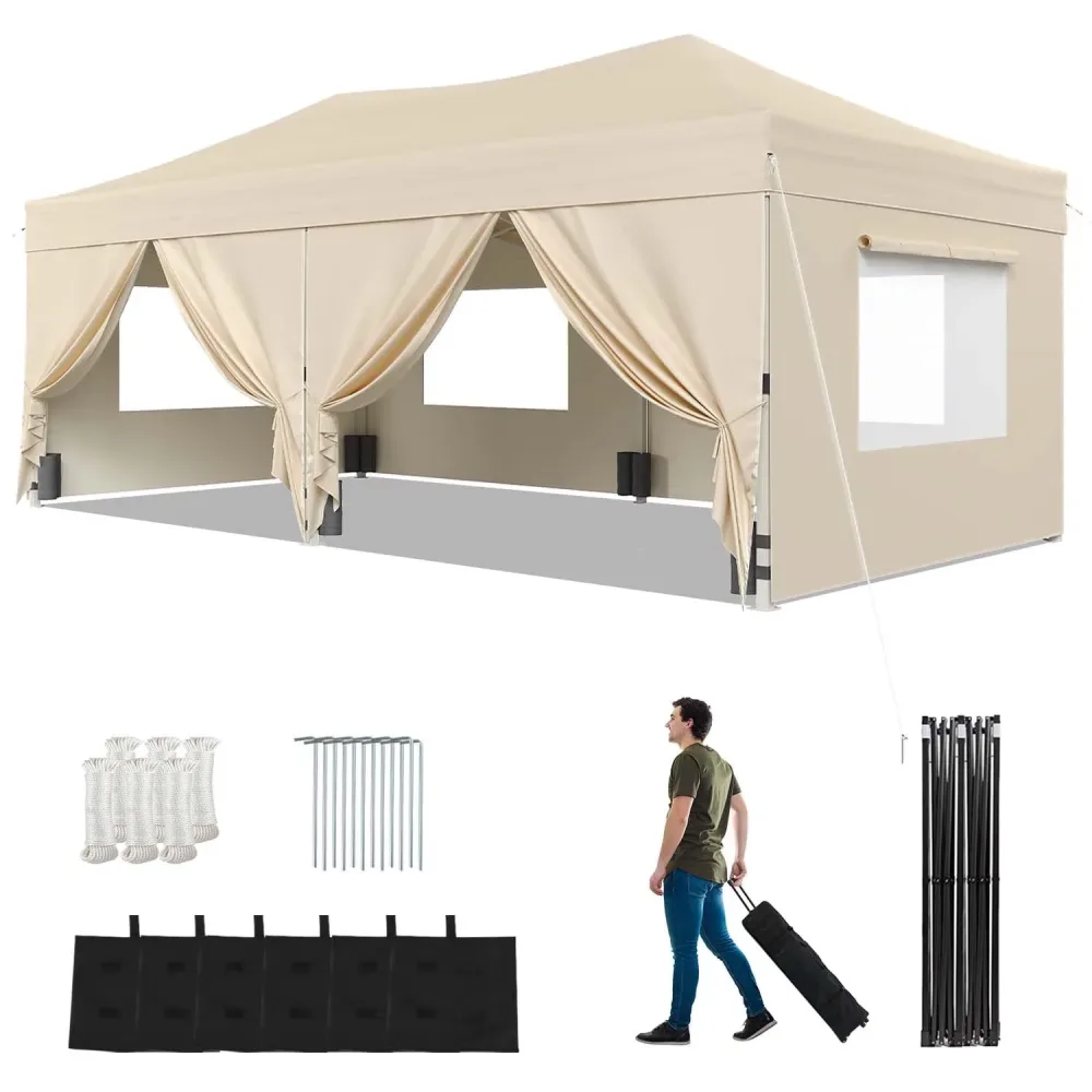 Canopy Tent waterproof adjustable white