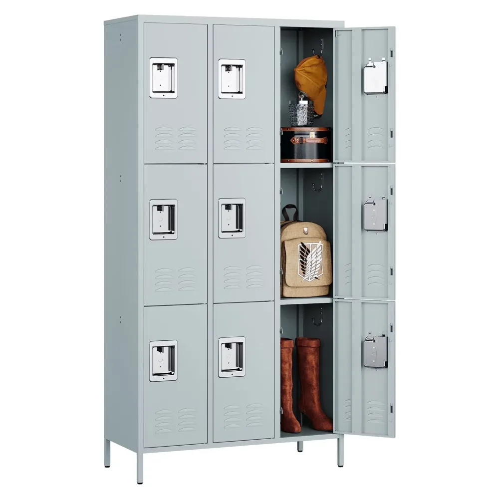 Storage Cabinet gray 71" 35.5"