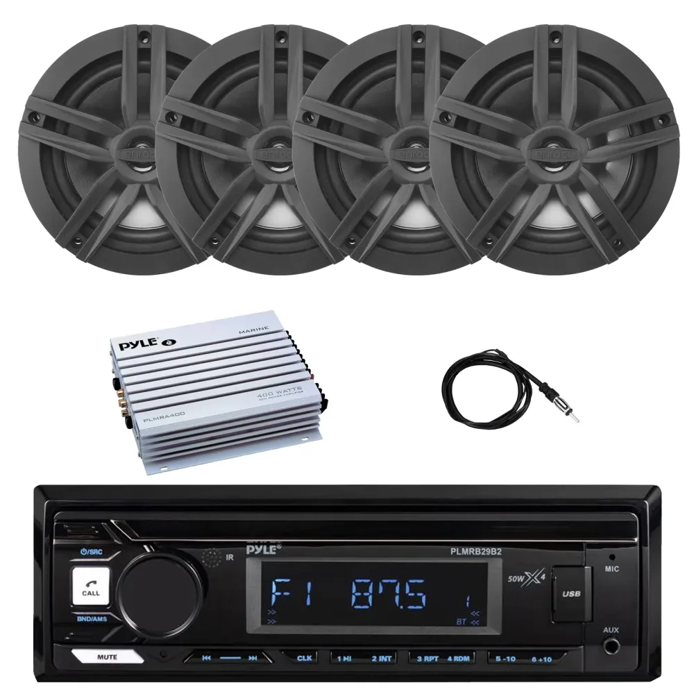 Audio Speakers 6.5" 180 watt bluetooth
