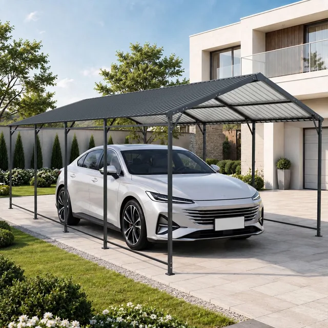 Carport 12' 21' heavy-duty
