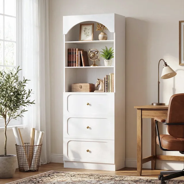 Storage Organizer 80" brown white
