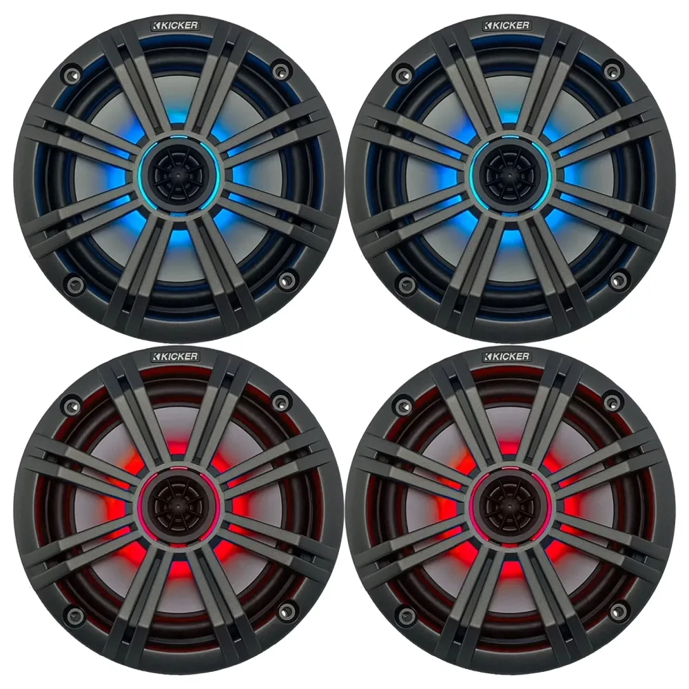 Speaker 2 pairs 8" led