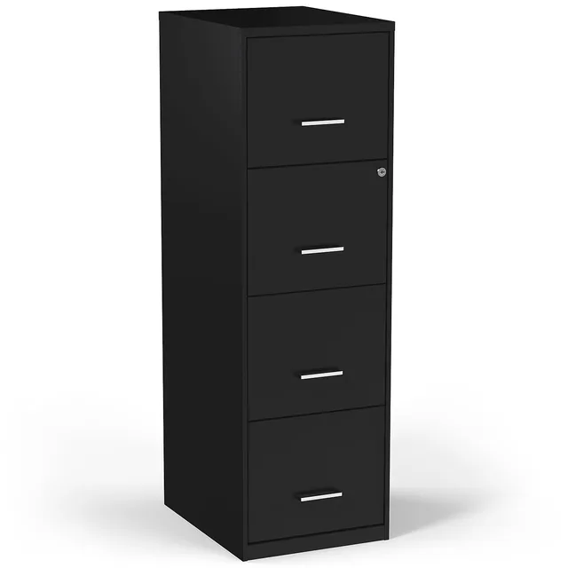 File Cabinet 18" black 47.2"